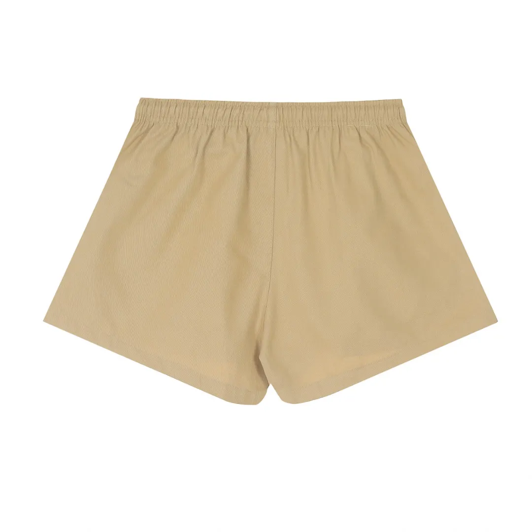 🅿️156 "Top Quality" Style No.: D001# [Ralph Lauren Paul small label war horse basic women's shorts] ✅Slim and sexy slim-fitting style for hot girls to show off the figure. Ten colorful colors. ✅Summer fresh, classic and versatile drawstring basic classic shorts. ✅Lazy style must-have item. The upper body has a fresh feeling. ✅Pure cotton twill wash, fermentation wash treatment, retro and texture. ✅Specially for platform live broadcast. Wholesale entities. Summer running style ✅Simple and easy to match, light American style, super great ✅Summer standard, small and sexy is YYDS, a must for petite girls. Color: light blue white dark green orange light green colored blue yellow pink khaki black Size: S-L #Elastic waistline can be stretched